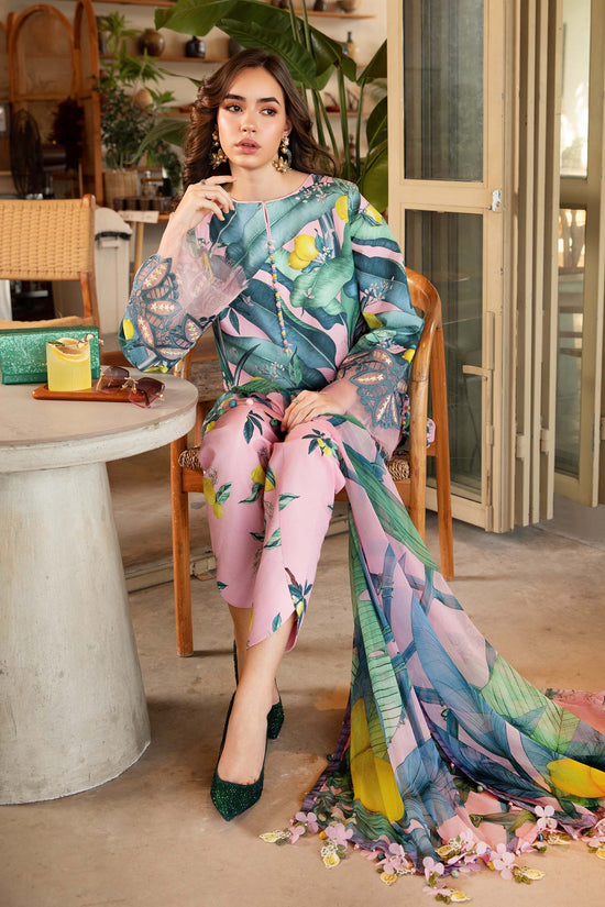 WINTER SILK DIGITAL PRINTED 3-PIECE - SP#01