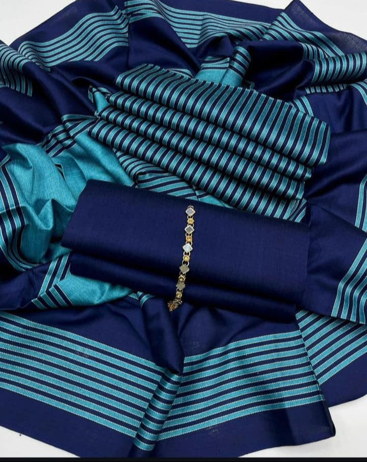 WINTER SILK DIGITAL PRINTED 3-PIECE - DP#102