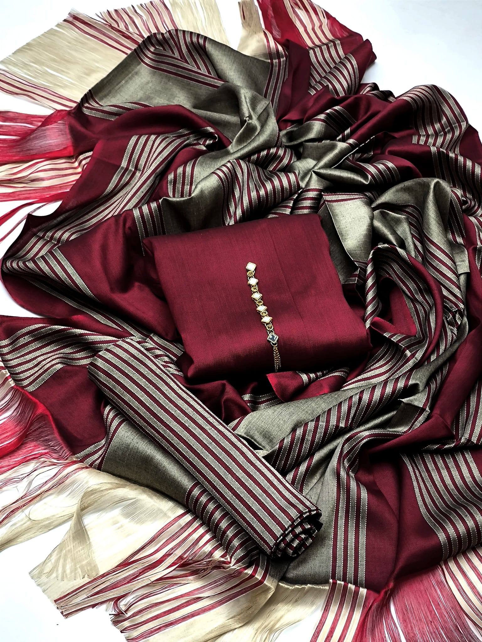 WINTER SILK DIGITAL PRINTED 3-PIECE - DP#108