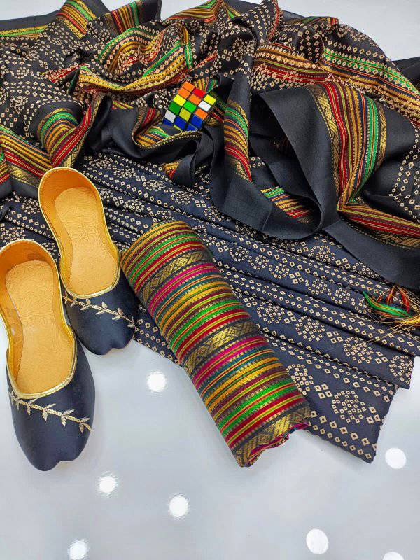 WINTER SILK DIGITAL PRINTED 3-PIECE - DP#114