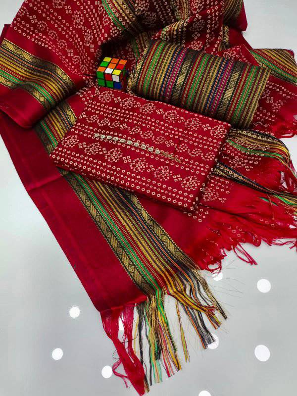 WINTER SILK DIGITAL PRINTED 3-PIECE - DP#116