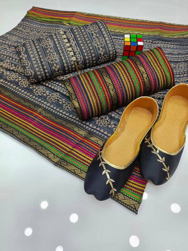 WINTER SILK DIGITAL PRINTED 3-PIECE - DP#118