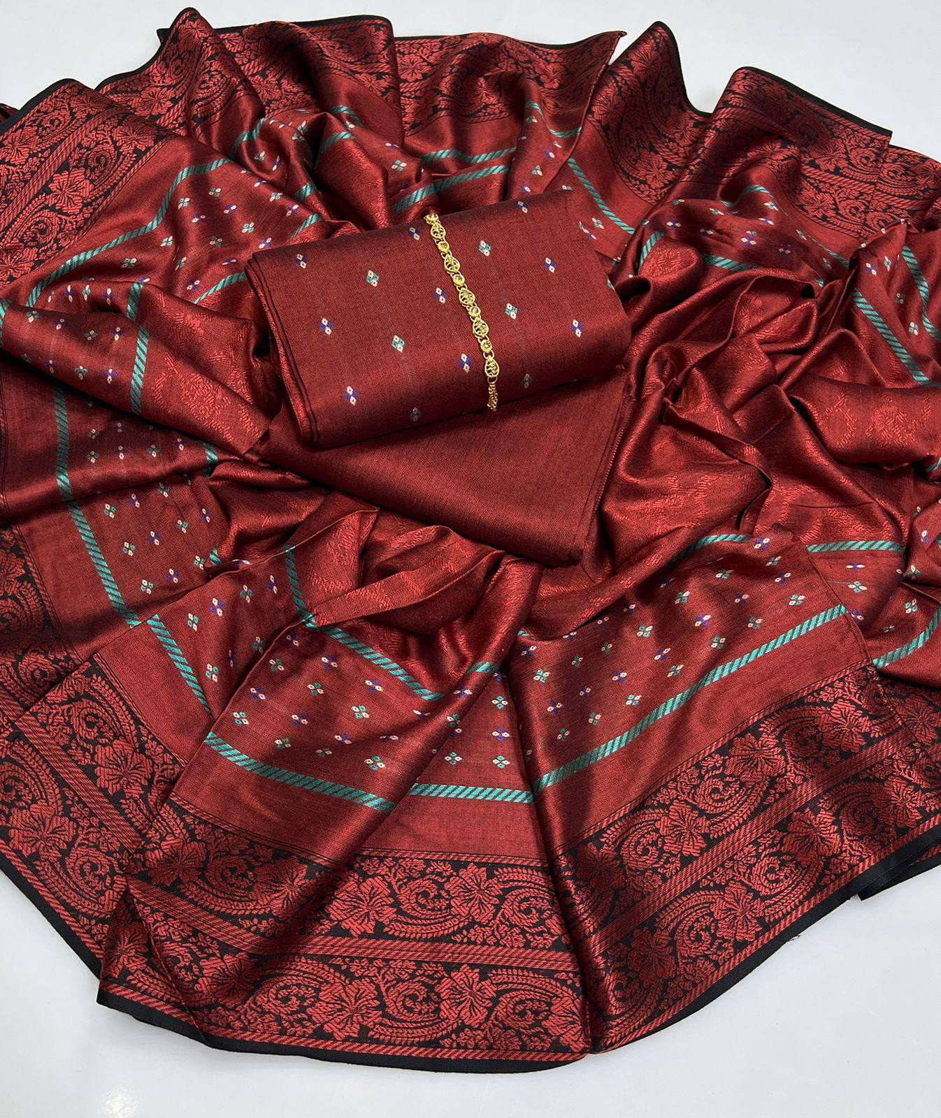 WINTER SILK DIGITAL PRINTED 3-PIECE - DP#123