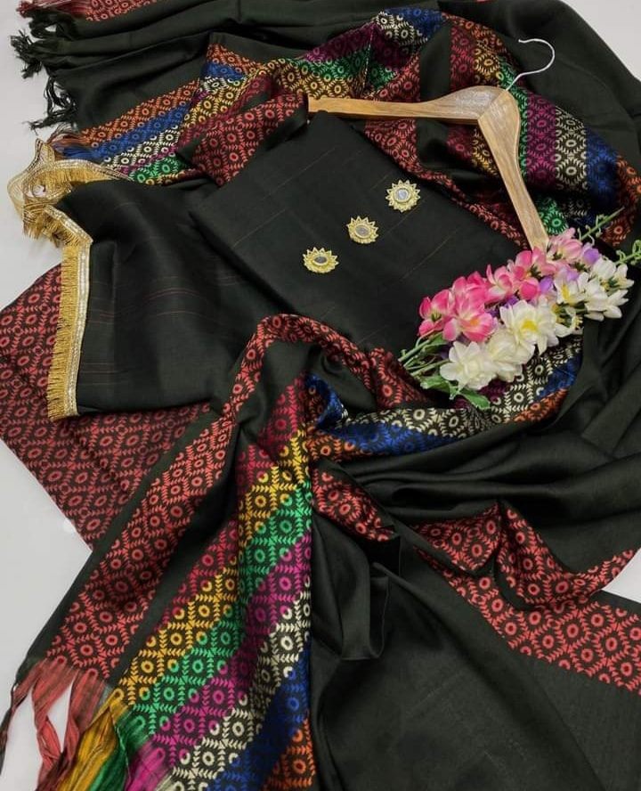 WINTER SILK DIGITAL PRINTED 3-PIECE - DP#140