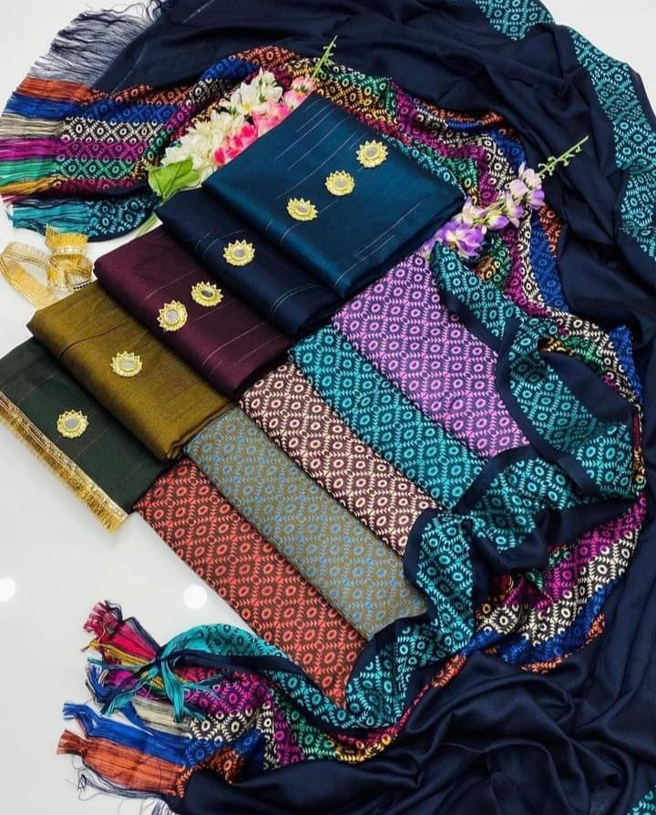 WINTER SILK DIGITAL PRINTED 3-PIECE - DP#144