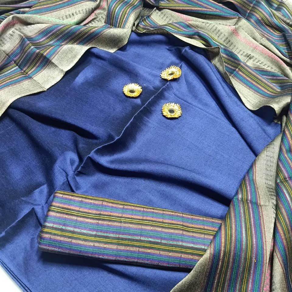 WINTER SILK DIGITAL PRINTED 3-PIECE - DP#145