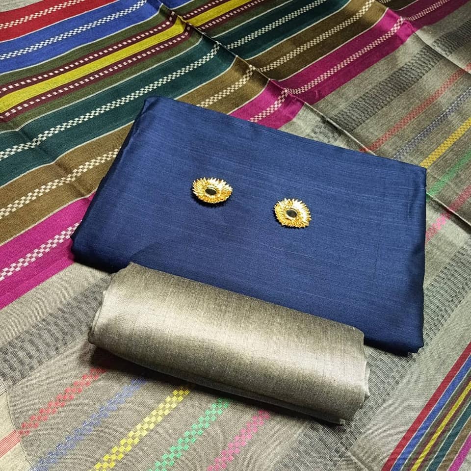 WINTER SILK DIGITAL PRINTED 3-PIECE - DP#146