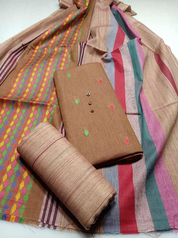 WINTER SILK DIGITAL PRINTED 3-PIECE - DP#154