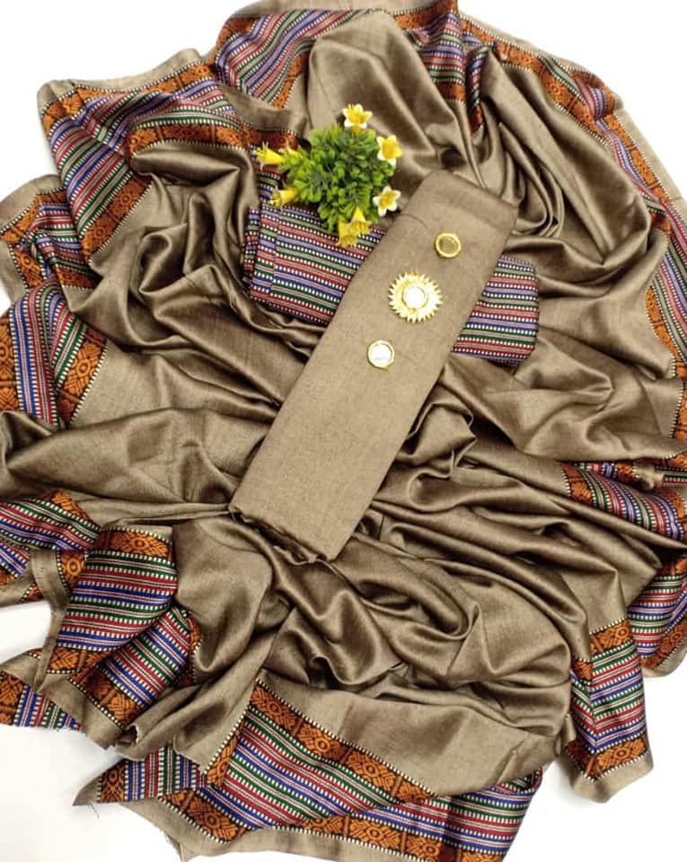 WINTER SILK DIGITAL PRINTED 3-PIECE - DP#155