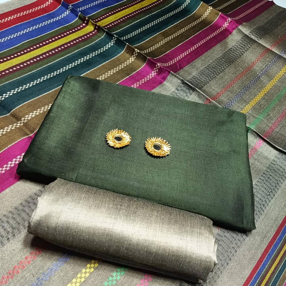 WINTER SILK DIGITAL PRINTED 3-PIECE - DP#161