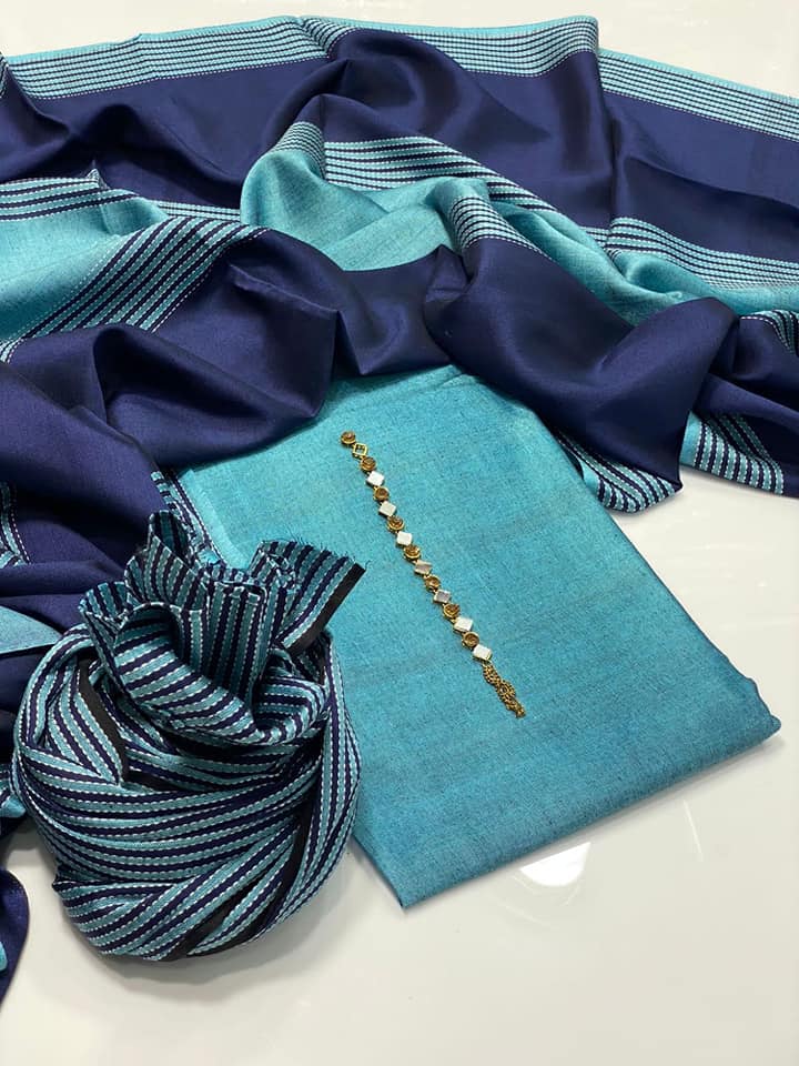 WINTER SILK DIGITAL PRINTED 3-PIECE - DP#163