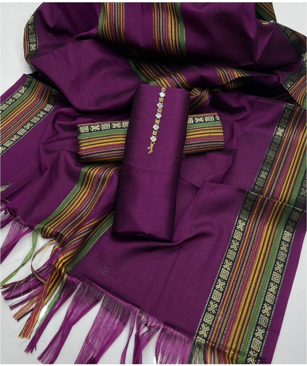 WINTER SILK DIGITAL PRINTED 3-PIECE - DP#166