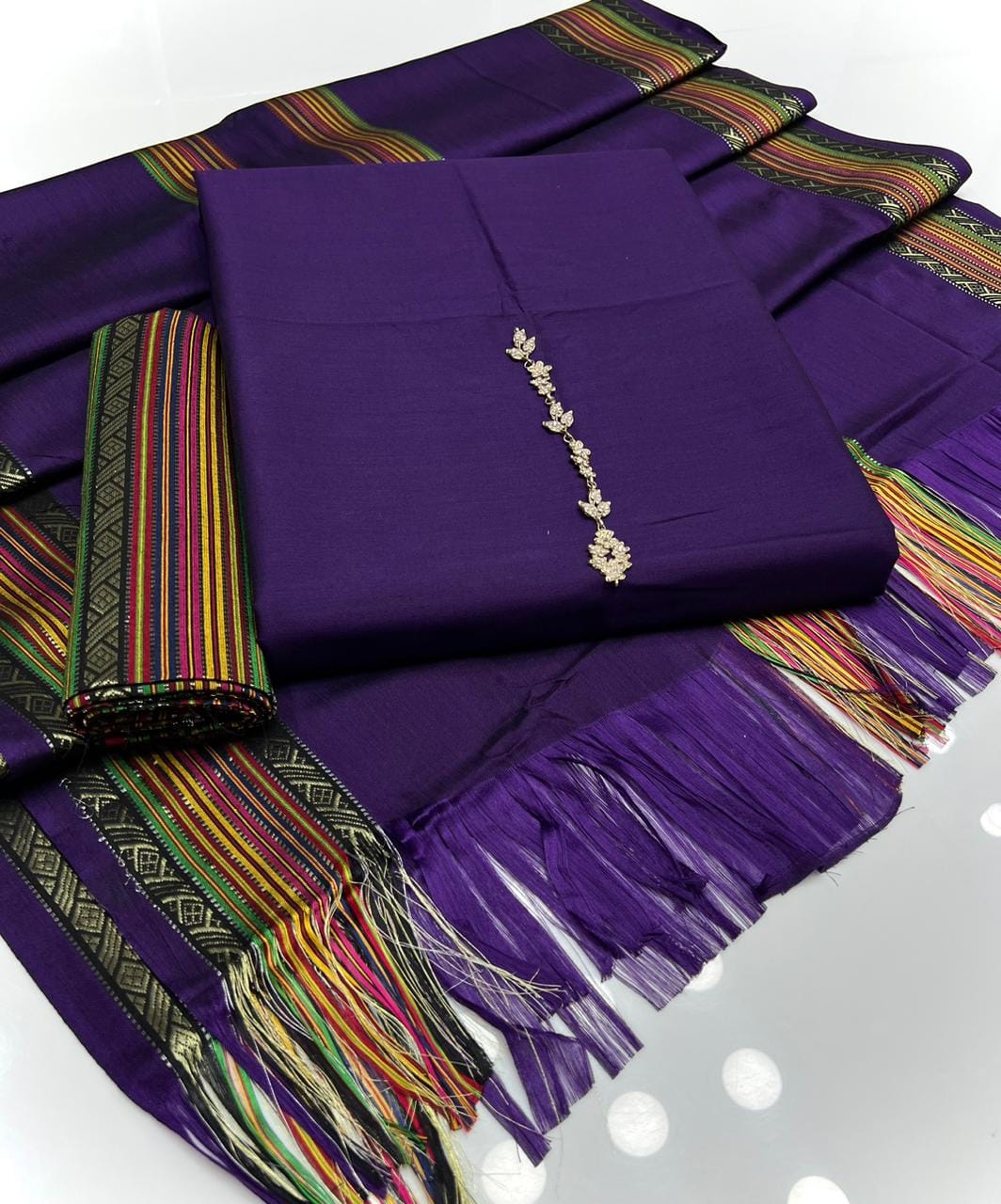 WINTER SILK DIGITAL PRINTED 3-PIECE - DP#171