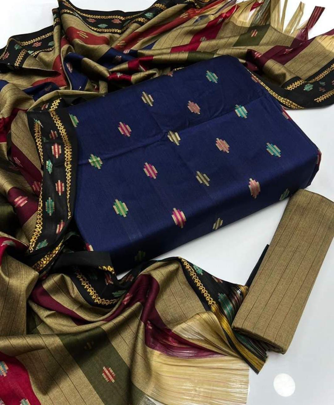 WINTER SILK DIGITAL PRINTED 3-PIECE - DP#188