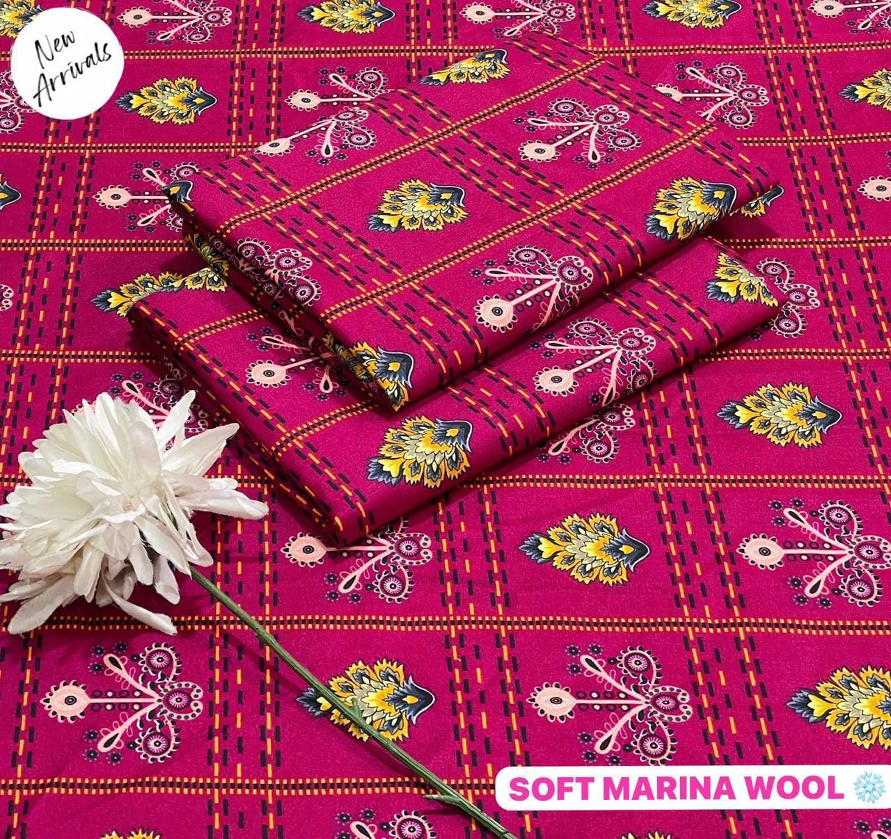 Premium Marina Digital Printed 2-Piece Suit -19