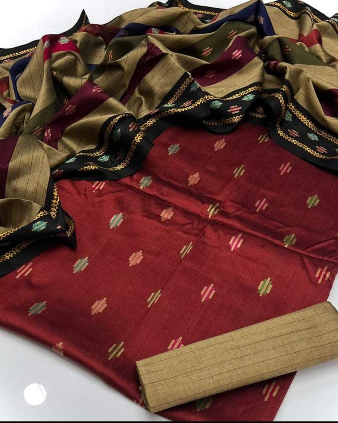 WINTER SILK DIGITAL PRINTED 3-PIECE - DP#192