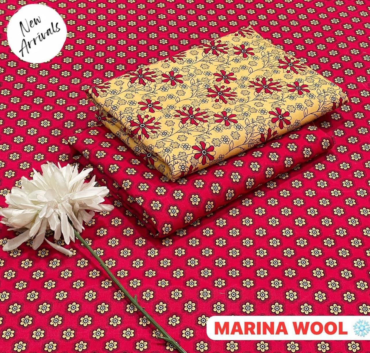 Premium Marina Digital Printed 2-Piece Suit -21