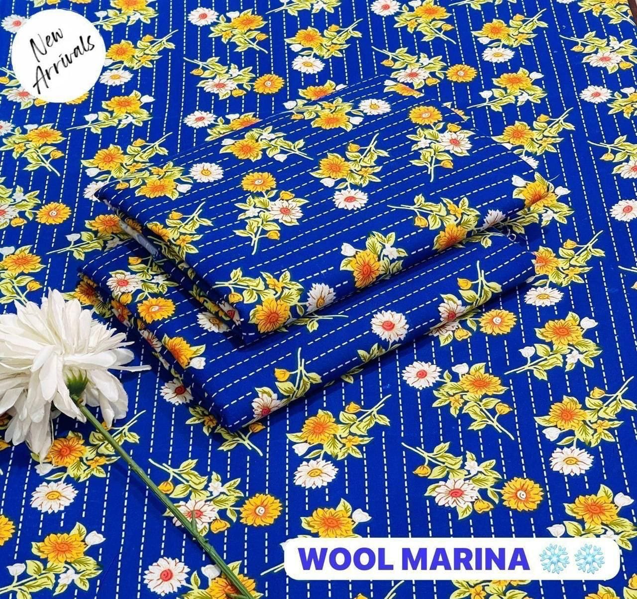 Premium Marina Digital Printed 2-Piece Suit -36