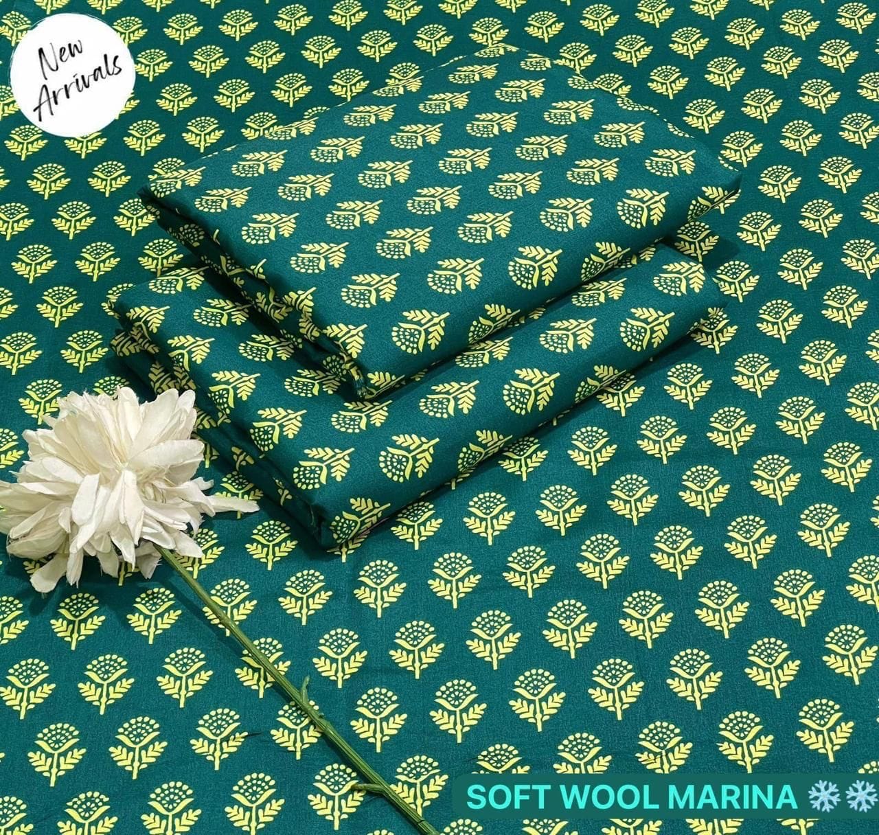 Premium Marina Digital Printed 2-Piece Suit -38