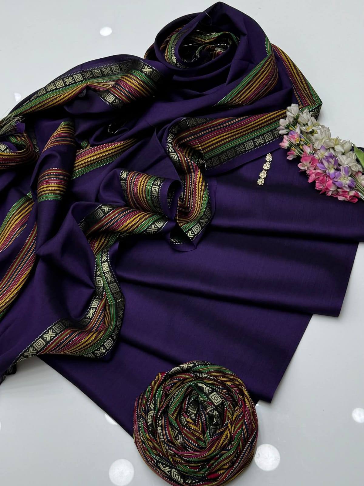 WINTER SILK DIGITAL PRINTED 3-PIECE - DP#03