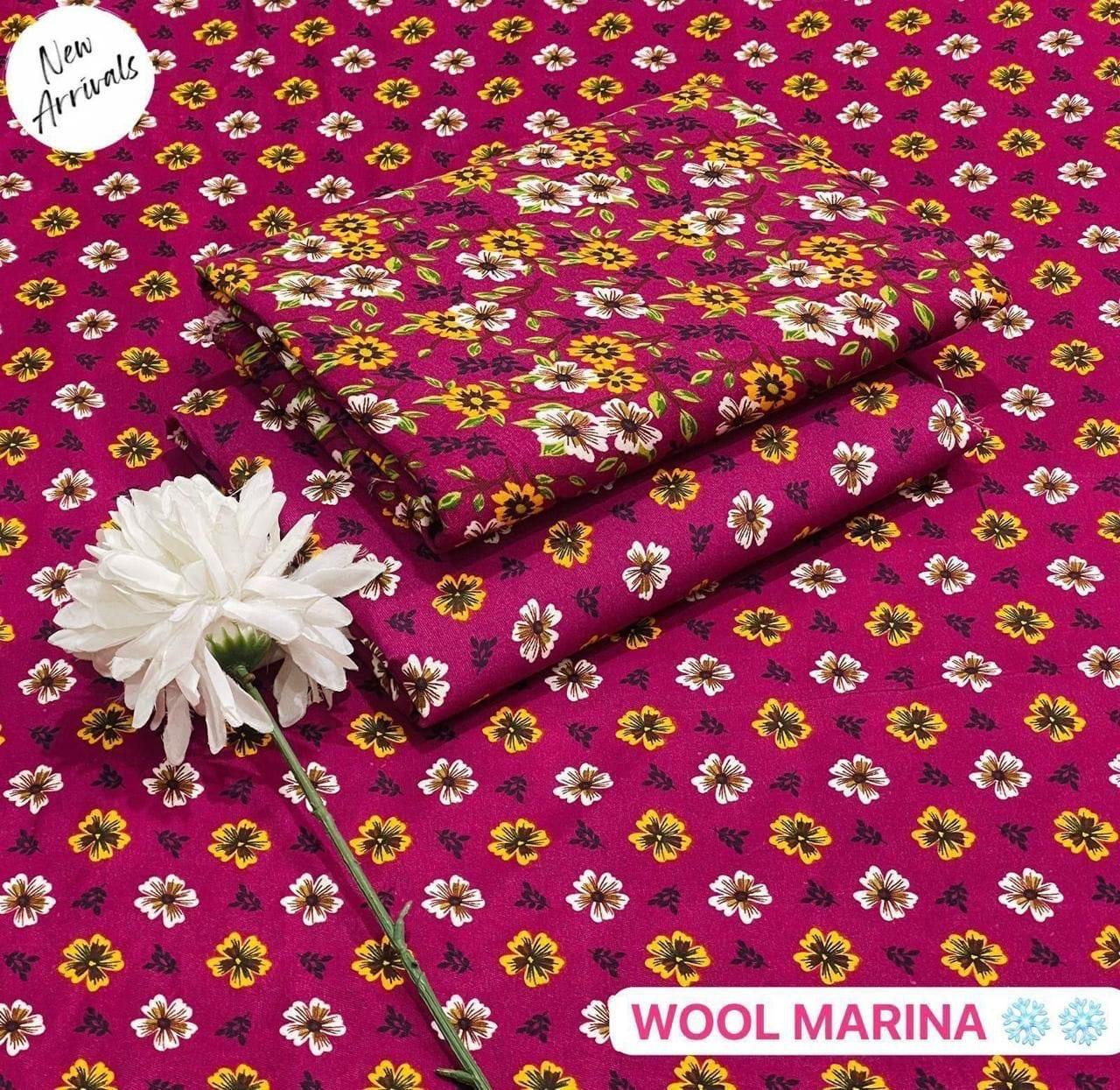 Premium Marina Digital Printed 2-Piece Suit -39