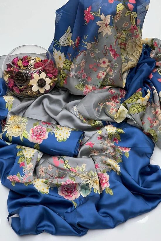 WINTER SILK DIGITAL PRINTED 3-PIECE - SD#36