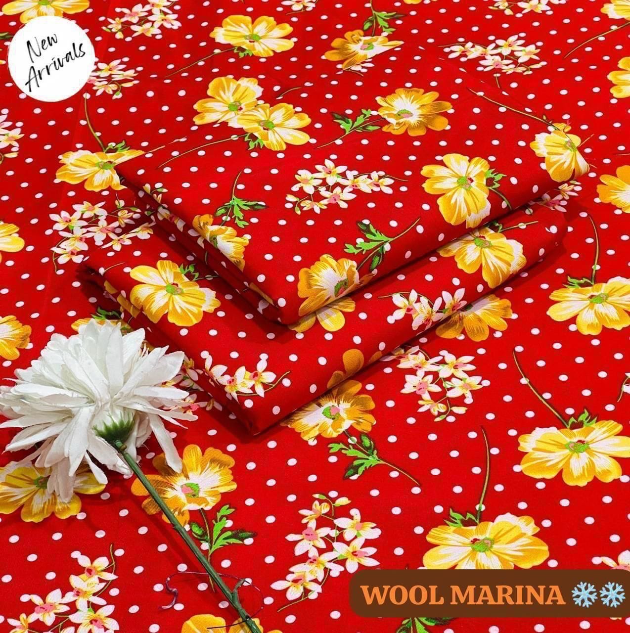 Premium Marina Digital Printed 2-Piece Suit -43