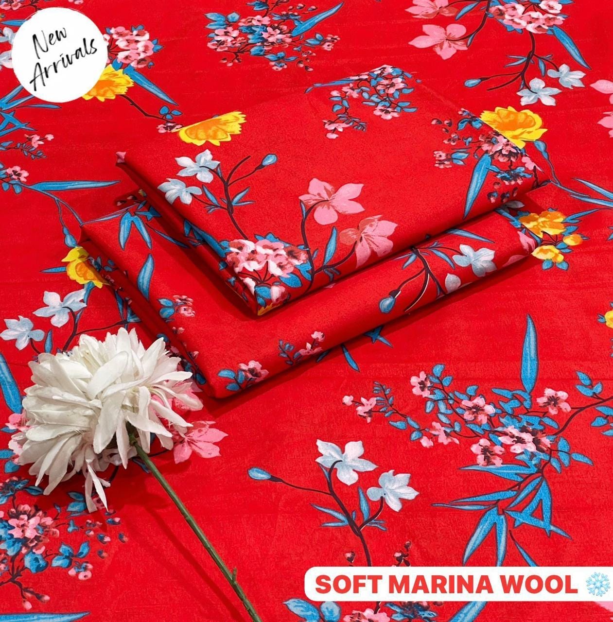 Premium Marina Digital Printed 2-Piece Suit -04