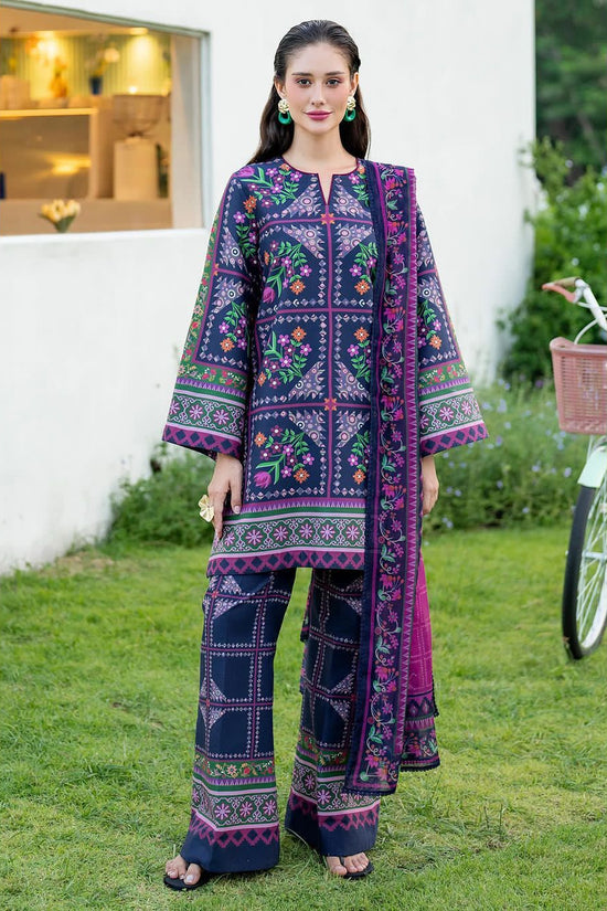 WINTER SILK DIGITAL PRINTED 3-PIECE - SD#39