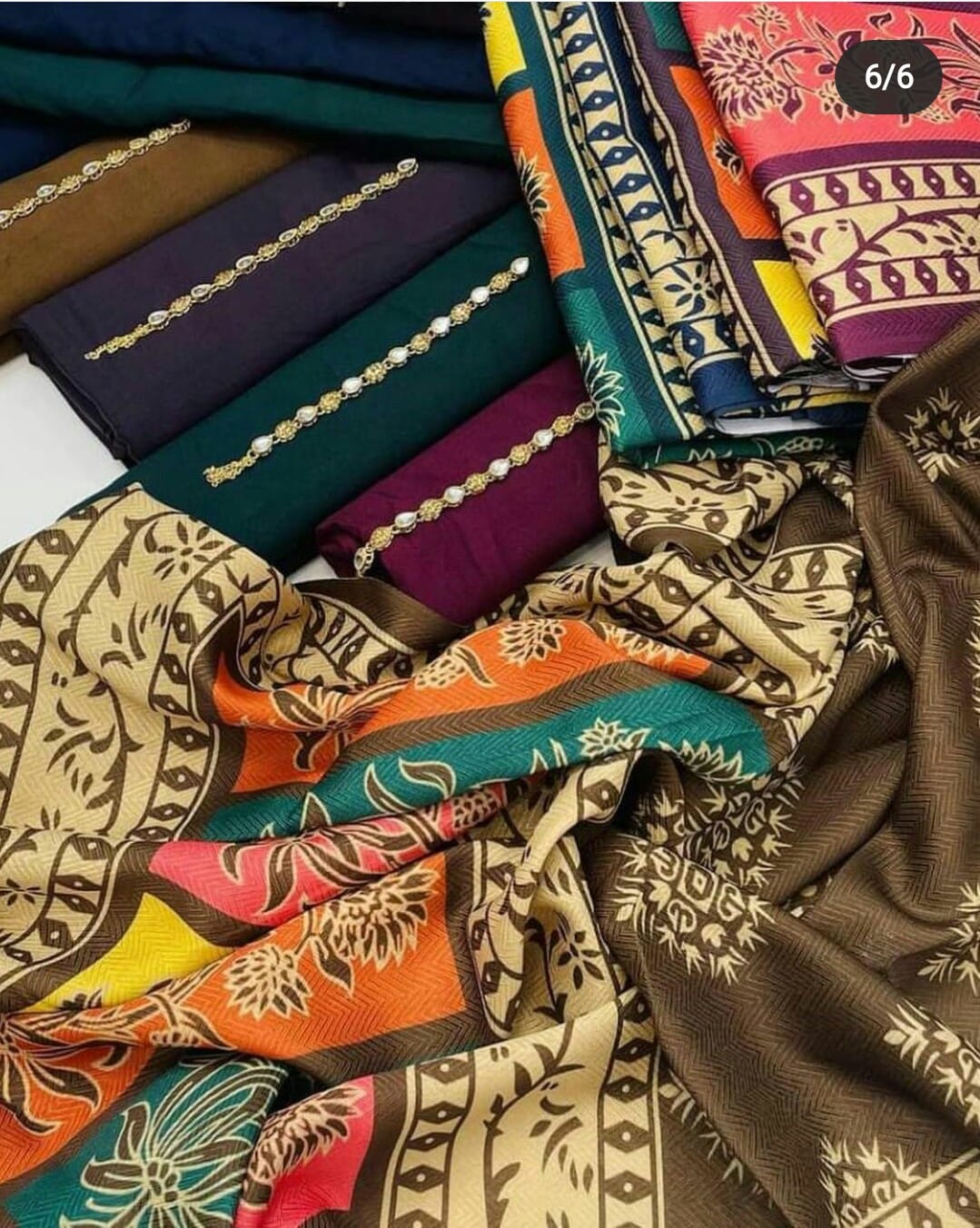 WINTER SILK DIGITAL PRINTED 3-PIECE - DP#54