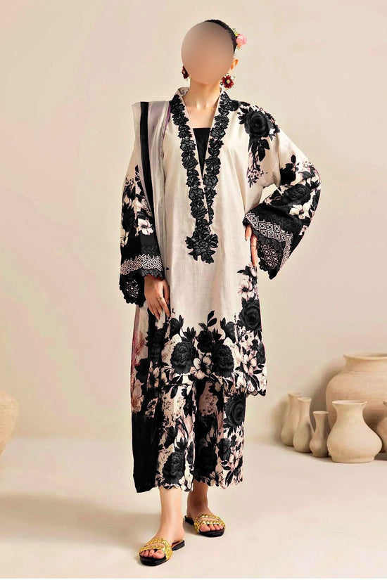 WINTER SILK DIGITAL PRINTED 3-PIECE - SD#41