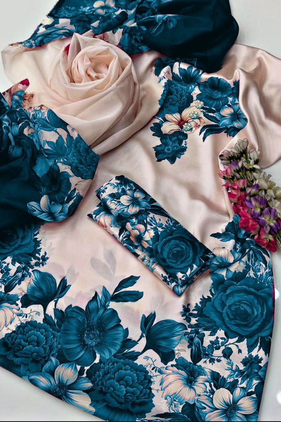 WINTER SILK DIGITAL PRINTED 3-PIECE - SD#43