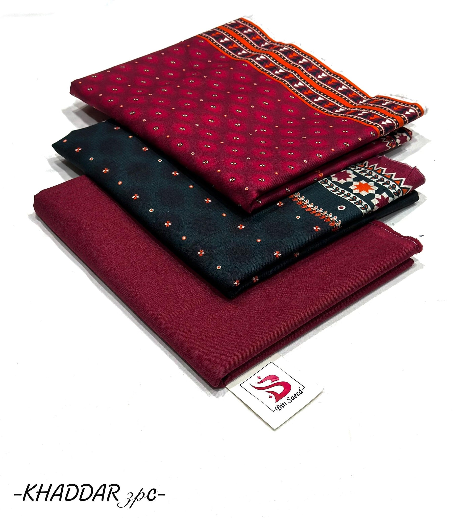 Bin Saeed Khaddar – Premium Winter Collection D#07