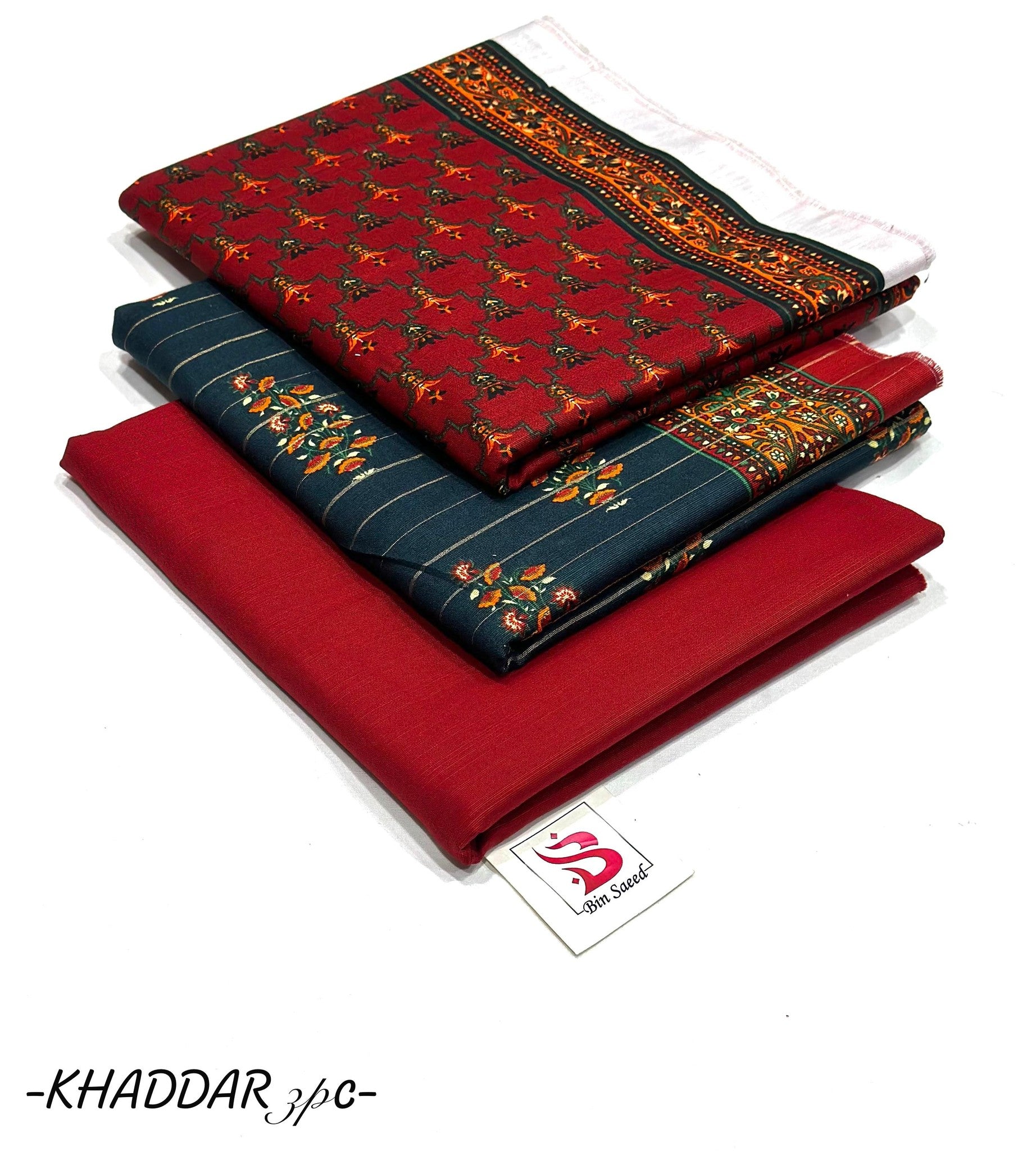 Bin Saeed Khaddar – Premium Winter Collection D#12