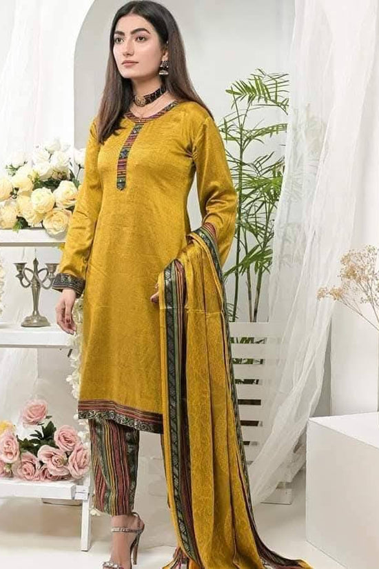 WINTER SILK DIGITAL PRINTED 3-PIECE - DP#71