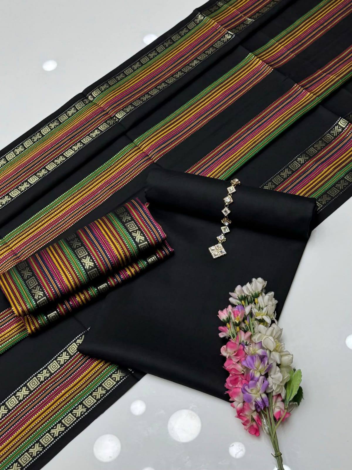 WINTER SILK DIGITAL PRINTED 3-PIECE - DP#77