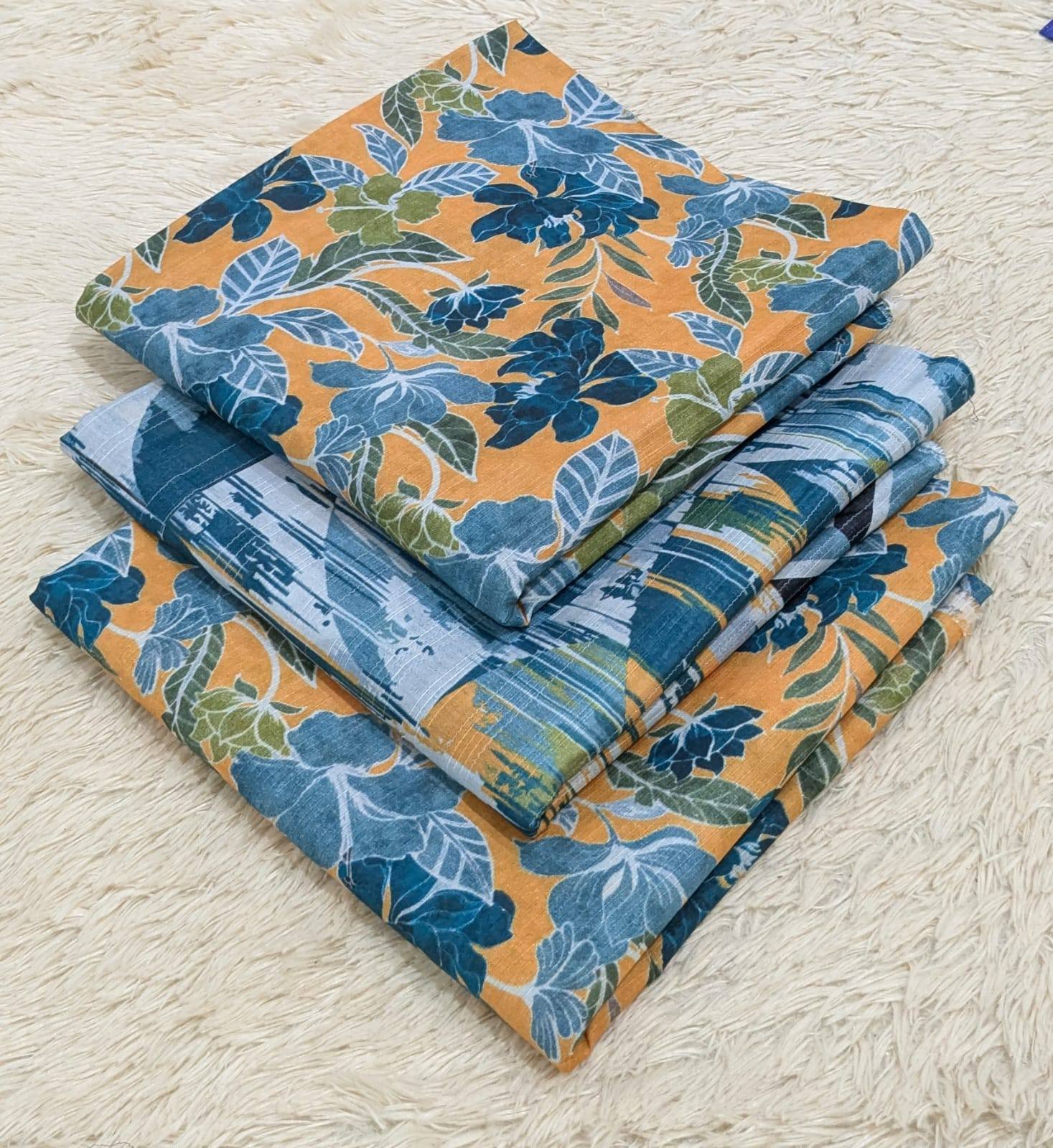 Digital Printed 3 Piece Soft Khaddar Suit -D#04