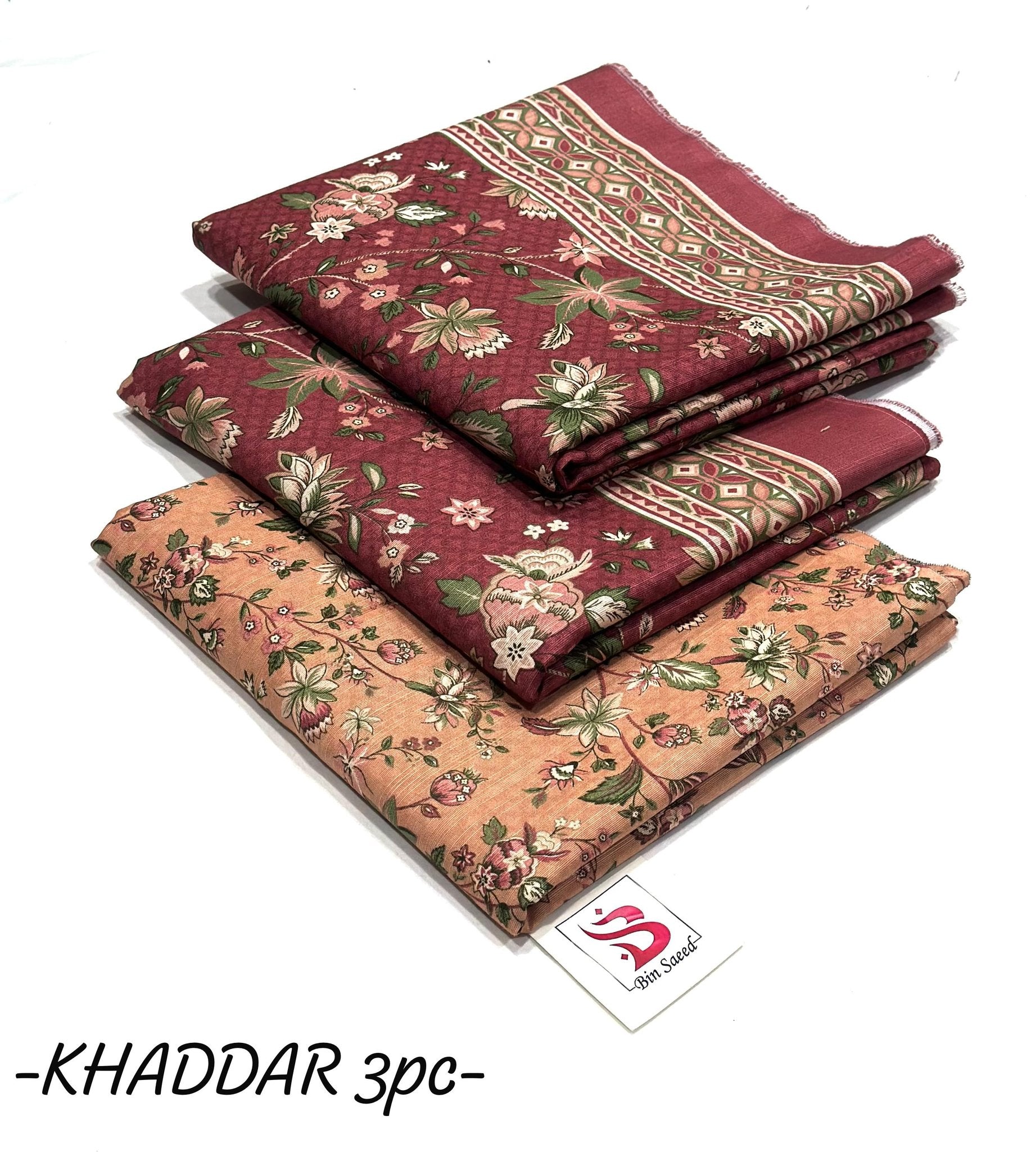 Bin Saeed Khaddar – Premium Winter Collection D#25