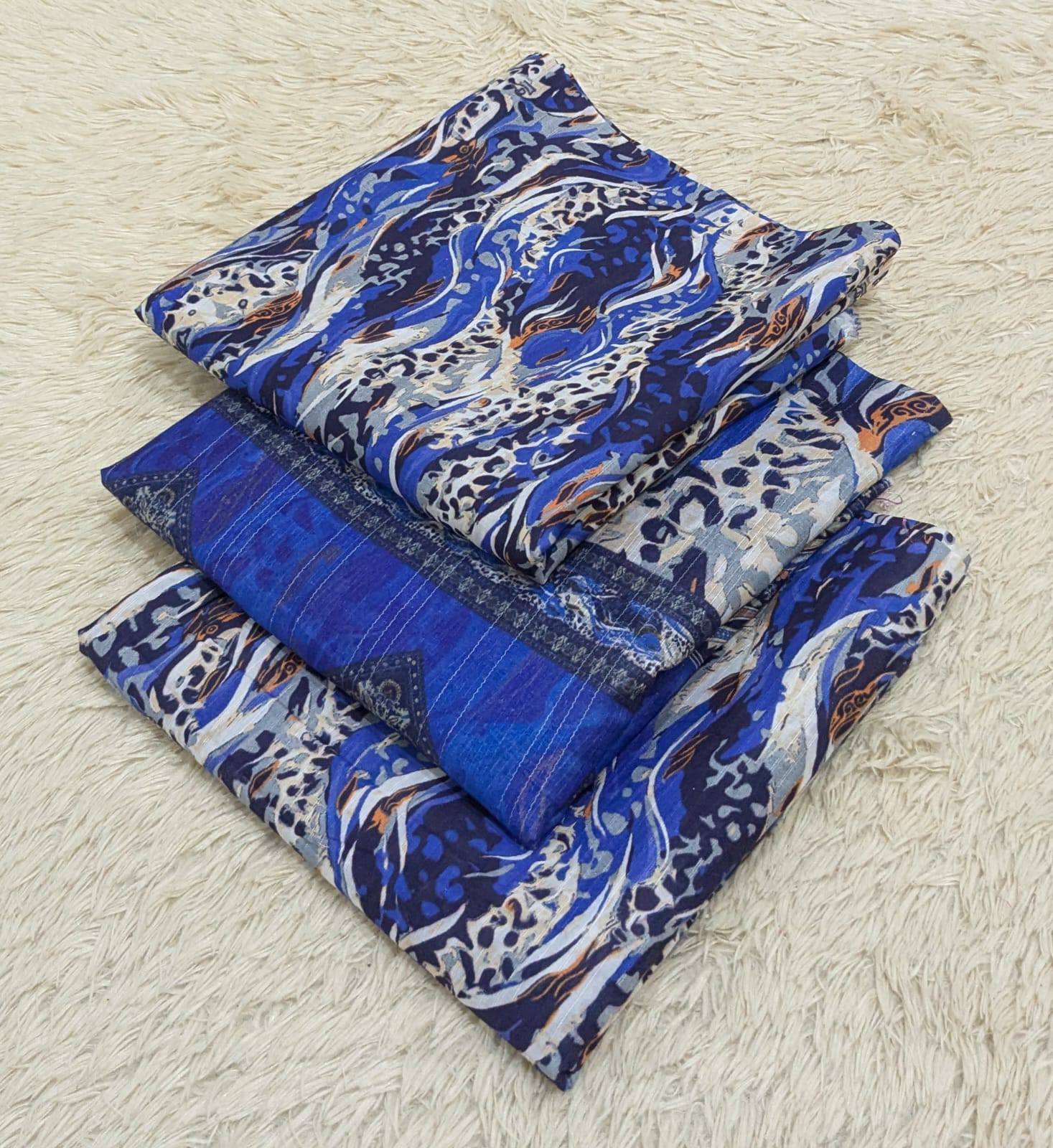 Digital Printed 3 Piece Soft Khaddar Suit -D#08