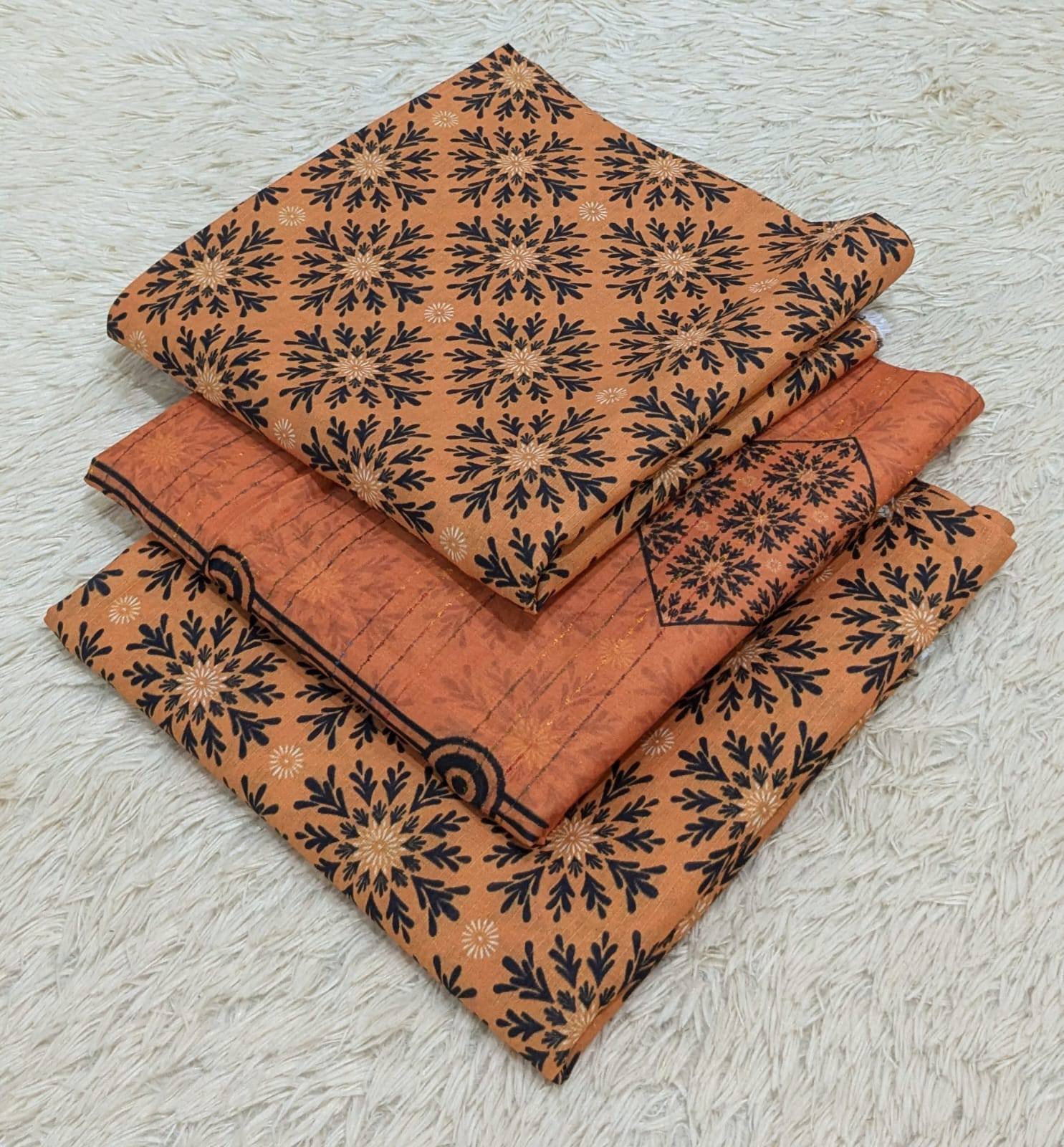 Digital Printed 3 Piece Soft Khaddar Suit -D#10