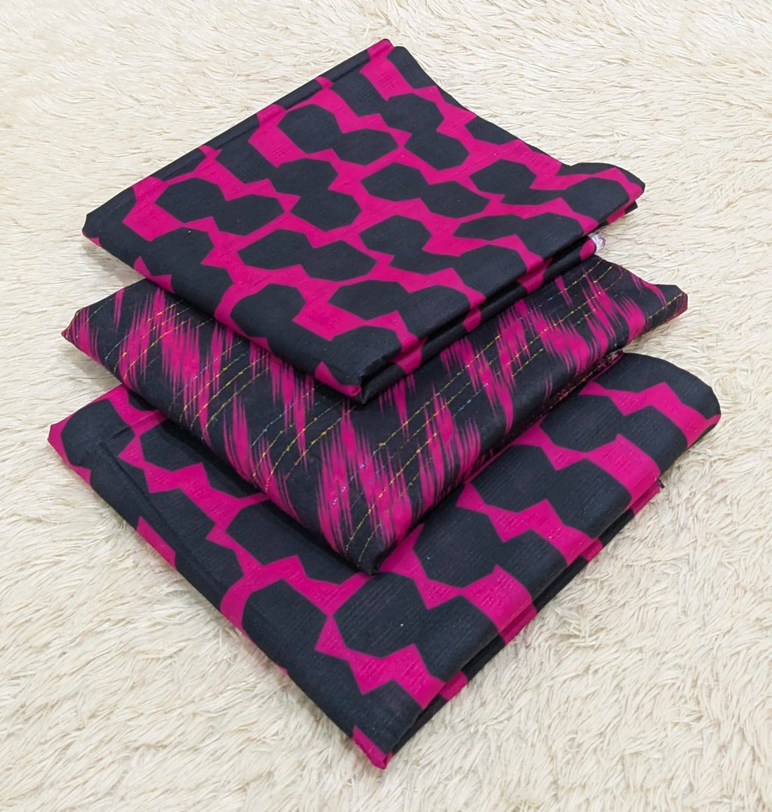 Digital Printed 3 Piece Soft Khaddar Suit -D#14