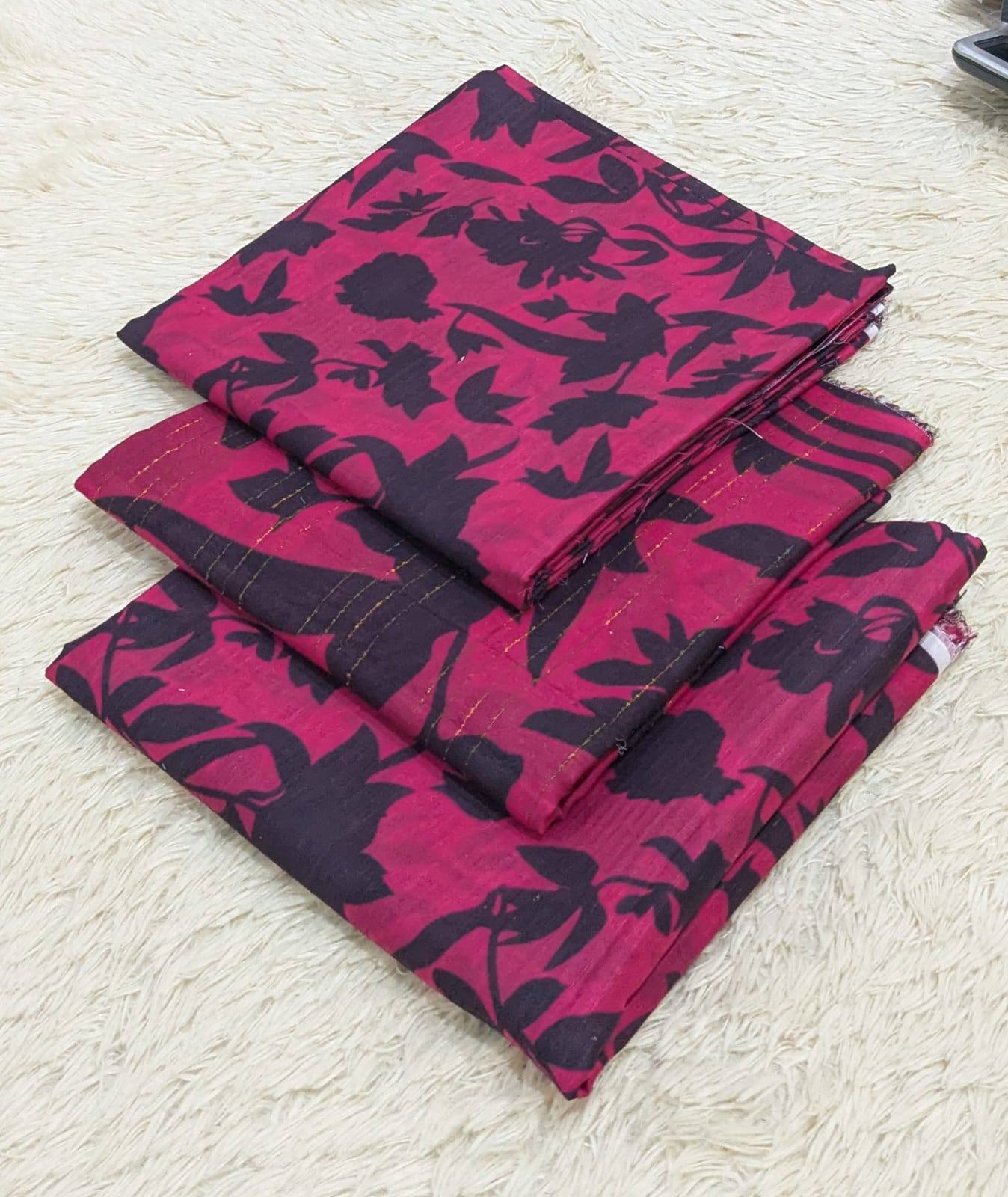 Digital Printed 3 Piece Soft Khaddar Suit -D#17