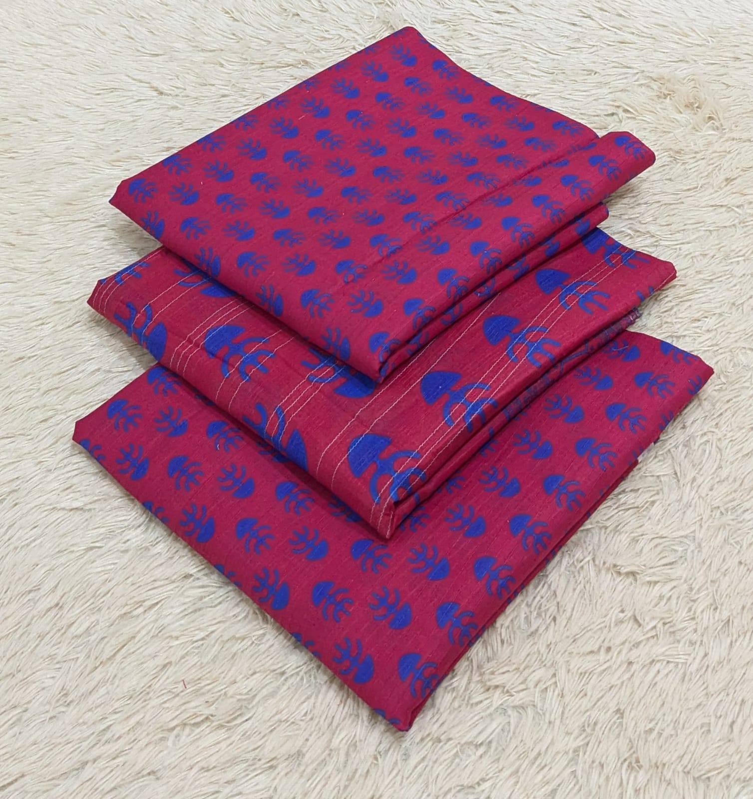 Digital Printed 3 Piece Soft Khaddar Suit -D#18