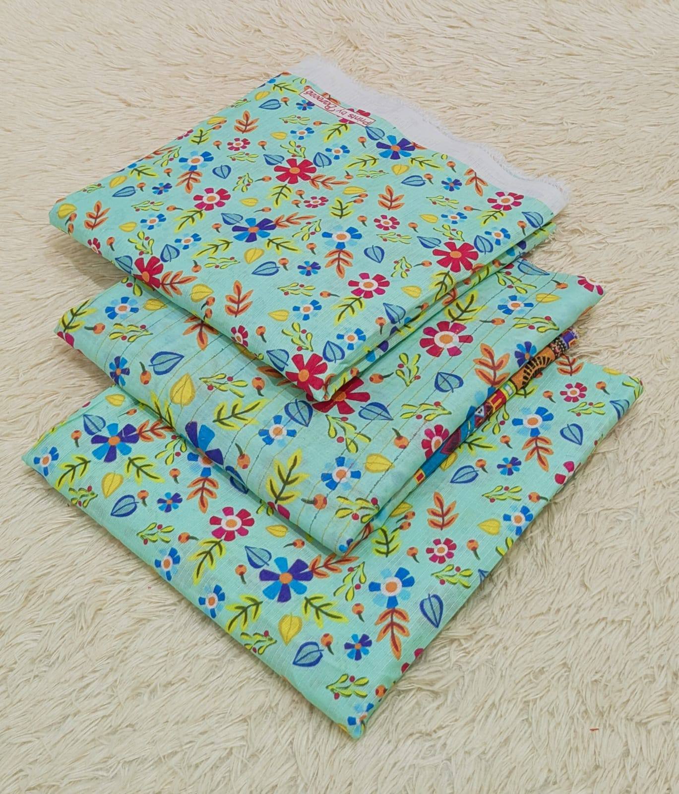 Digital Printed 3 Piece Soft Khaddar Suit -D#19