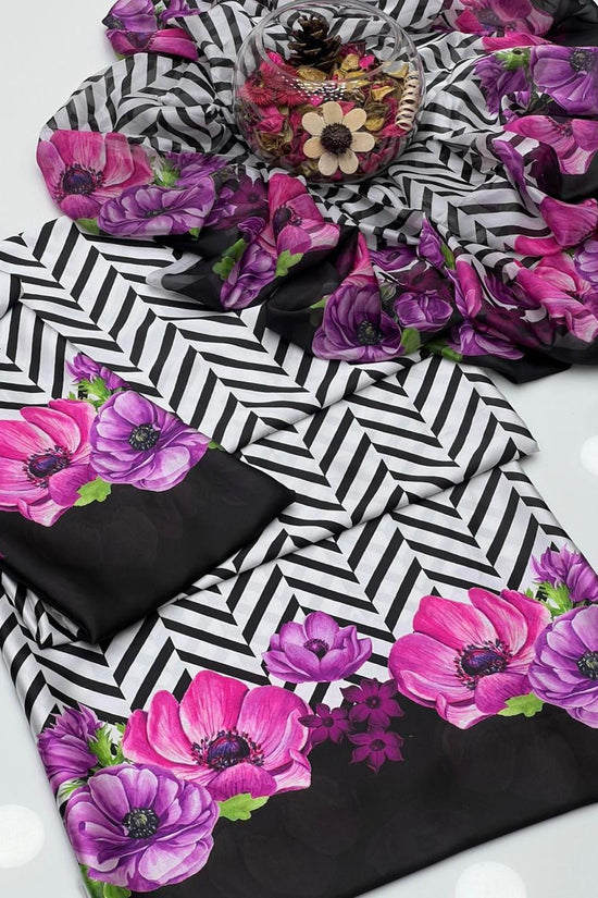 WINTER SILK DIGITAL PRINTED 3-PIECE - SD#63